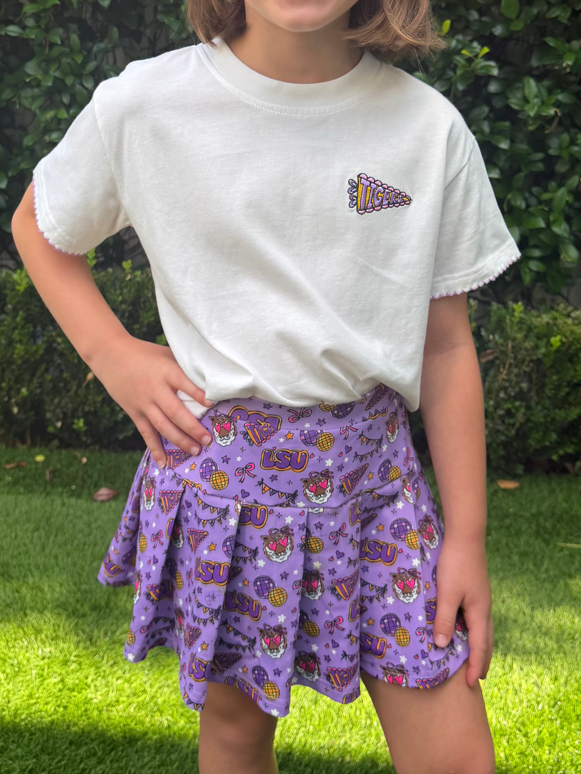 LSU Skirt Set (Pre-Order)