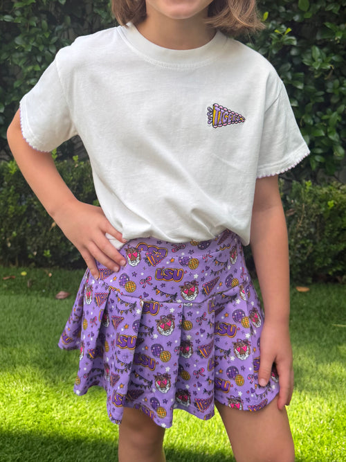 LSU Skirt Set (Pre-Order)