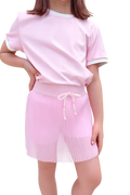 Pink Tulle Skirt Set (In stock)